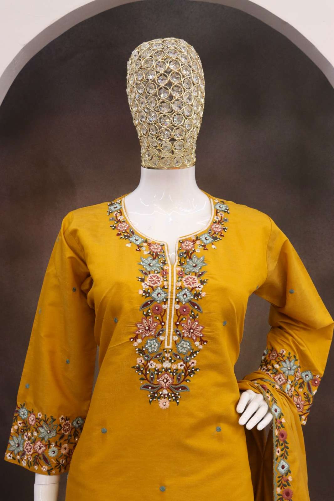 10224 READYMADE COLLECTION SIMAR MULTI WORK PALAZZO SUIT FOR WEDDING TYPE OUTFIT SHOP NOW